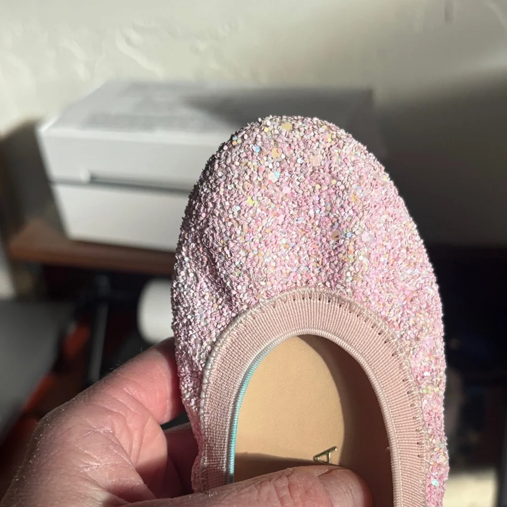 Yosi Samra glitter Pink Kids‎ Shoes, size 11